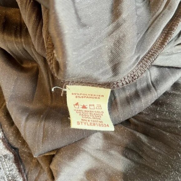 Mystree Purple Crinkled-Velvet Midi Skirt - Picture 6 of 6